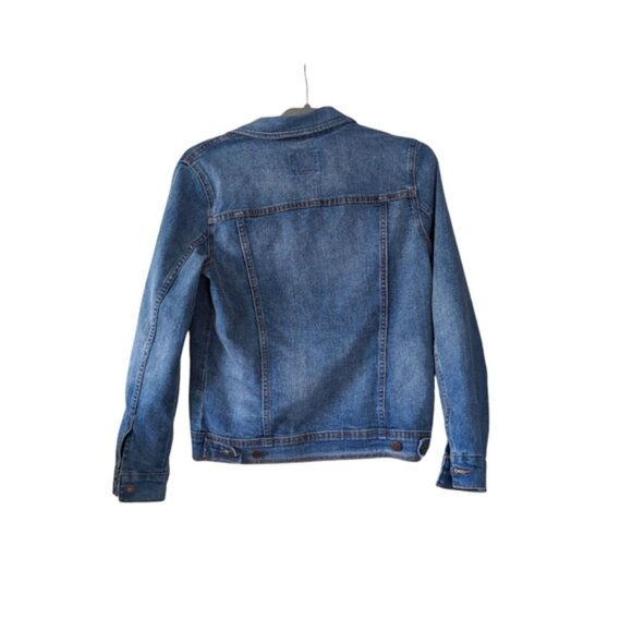 Old Navy Stretch Retro 90s Country Western Classic Denim Jacket M - Picture 3 of 7